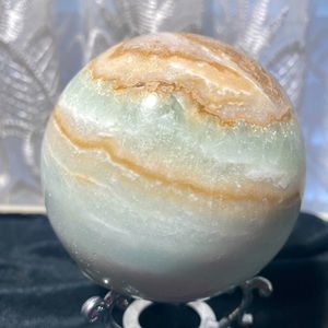 Beautiful Caribbean Calcite Sphere
